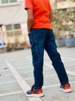 B 6 Boys Six Pocket Jeans Pant (Straight Pocket) 6-16 y  [18 Pcs] - Image 7
