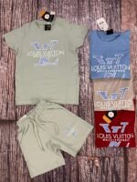 B 2 Boys Set (Luis Vuitton-1) 2-8 Y [32 Pcs] - Image 8