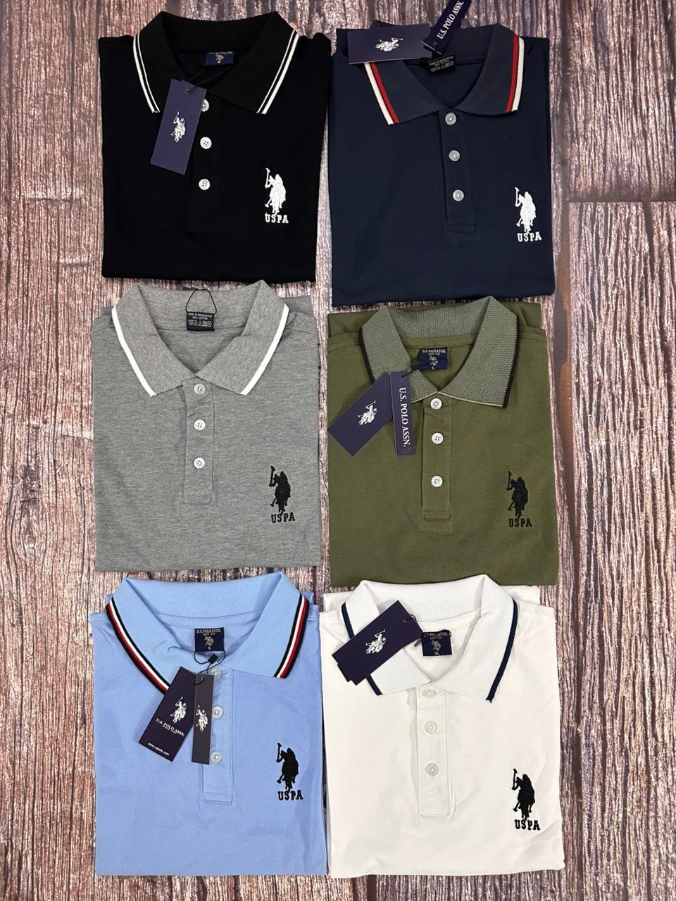 WhatsApp Image 2026-01-18 at 3.59.02 PM M 5 Man's Polo T Shirt (USPL), S-XXL, 48 Pcs Blister - Image 1